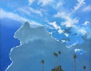 Kent Sullivan - Blue Sky - oil on panel - 14 x 18
